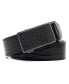 Фото #1 товара Men's Genuine Leather Crocodile Design Dress Belt with Automatic Buckle