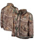 ფოტო #1 პროდუქტის Men's Realtree Camo Las Vegas Raiders Sportsman Waterproof Packable Full-Zip Jacket