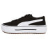 Фото #3 товара Puma Kaia Platform Mid Mens Black, White Sneakers Casual Shoes 38380402