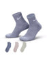 Фото #2 товара Nike Training Everyday Cushioned Plus 3 pack ankle socks in multi