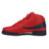 Фото #3 товара Fila F13 Lace Up Mens Red Sneakers Casual Shoes 1VF059LX-640