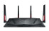 Фото #1 товара ASUS RT-AC88U - Wi-Fi 5 (802.11ac) - Dual-band (2.4 GHz / 5 GHz) - Ethernet LAN - 3G - Black - Red - Tabletop router