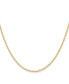 Фото #1 товара Chisel yellow IP-plated 2mm Ball Chain Necklace