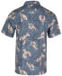 Фото #2 товара Men's Rock Lobster Graphic Print Short-Sleeve Button-Up Shirt