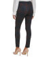 Фото #2 товара Women's Plaid High-Rise Pull-On Skinny Pants