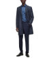 Фото #4 товара Men's Patterned Slim-Fit Formal Coat