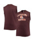 Фото #1 товара Men's Brown Cleveland Browns Big and Tall Muscle Tank Top