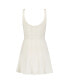 ფოტო #7 პროდუქტის Women's Chunky Knit Thin Strap Flare Mini Dress