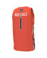Men's #1 Orange Auburn Tigers Replica Basketball Jersey