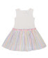 ფოტო #4 პროდუქტის Baby Girls Multi Colored Seersucker Coat Dress Set