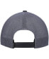 Men's TravisMathew Heathered Charcoal Widder 2.0 Trucker Snapback Hat
