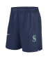 ფოტო #2 პროდუქტის Men's Navy Seattle Mariners Woven Victory Performance Shorts