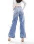 Фото #3 товара New Look wide leg jean in light blue