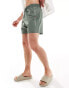 Фото #4 товара Tommy Hilfiger Original medium drawstring swim short in stonewash green