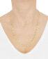 ფოტო #2 პროდუქტის 22" Figaro Link Necklace (5-3/4mm) in 14k Gold