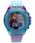Фото #1 товара Kid's Frozen 2 Digital Glitter Silicone Strap Watch 34mm