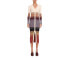 STAUD Womens Striped Midi Sweaterdress Multi Size XL