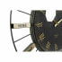 Фото #3 товара Настенное часы DKD Home Decor Стеклянный Серебристый Чёрный Позолоченный Железо 70 x 7 x 70 cm (2 штук)