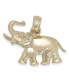 ფოტო #1 პროდუქტის Polished Elephant Charm in 14k Gold