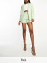 Фото #1 товара 4th & Reckless Tall tailored short co-ord in mint
