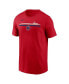 Men's Red Los Angeles Angels 2-Hit Speed City Connect T-Shirt