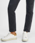 ფოტო #6 პროდუქტის Petite High-Rise Natural Straight-Leg Jeans