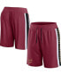 Фото #1 товара Men's Wine Cleveland Cavaliers Referee Iconic Team Mesh Shorts