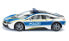 Siku SUPER BMW i8 Polizei silber/blau