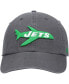 Фото #3 товара Men's Charcoal New York Jets Clean Up Legacy Adjustable Hat