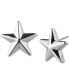ფოტო #1 პროდუქტის Sterling Silver Star Stud Earrings