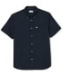 Фото #3 товара Men's Short Sleeve Button-Down Oxford Shirt