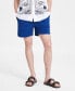 Фото #1 товара Men's Regular-Fit Solid 5" Drawstring Shorts, Created for Macy's