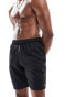 Фото #1 товара adidas Performance Solid CLX Classic-Length swim shorts in black