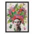 Bild Frida Kahlo Blumenportrait 50 x 70 cm - фото #1