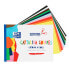 OXFORD HAMELIN Colored Cardboards 10 Sheets In 10 Colors Glued Cartulin Of 170 Gr