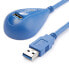 Фото #1 товара StarTech.com 5 ft Desktop SuperSpeed USB 3.0 Extension Cable - A to A M/F - 1.5 m - USB A - USB A - USB 3.2 Gen 1 (3.1 Gen 1) - 5000 Mbit/s - Blue