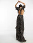 Фото #4 товара Reclaimed Vintage limited edition maxi ruffle dress in floral