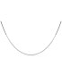 Sterling Silver Necklace, 16" Square Snake Chain