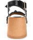 ფოტო #3 პროდუქტის Women's Tia Bow Detail Platform Sandals