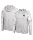 ფოტო #1 პროდუქტის Men's Gray, Realtree Camo Kentucky Wildcats Gulf Stream Raglan Long Sleeve Hooded T-shirt