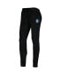 Women's Black Charlotte FC Intermission Velour Cuffed Pants