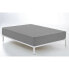 Fitted bottom sheet Alexandra House Living Dark grey 190/200 x 200 cm