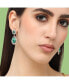 Фото #3 товара Women's Crystal Drop Earrings