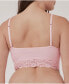 ფოტო #2 პროდუქტის Women's Organic Cotton Lace Smooth Cup Bralette