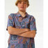 Фото #4 товара Рубашка RIP CURL Lost Islands для мальчиков - Стандартная модель Винтажный рубашечный карман