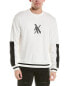 Фото #1 товара Armani Exchange Sweatshirt Men's White Xxl