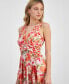 Фото #4 товара Women's Lovisa Floral-Print Fit & Flare Dress