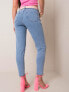 Фото #2 товара Женские джинсы скинни со средней посадкой   голубые  Factory Price