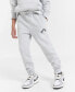 Фото #1 товара Big Boys Logo-Print Heathered Fleece Joggers