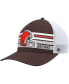 Фото #1 товара Men's Brown Cleveland Browns Altitude II MVP Trucker Snapback Hat
